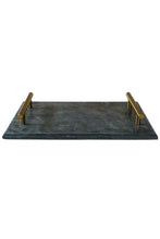 Load image into Gallery viewer, Black Marble Serving Tray