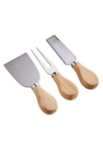 Load image into Gallery viewer, Cheese Set Slate & Wood