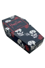 Load image into Gallery viewer, Men's Socks Halloween Coffin Box Gift Pack - Set Of 3