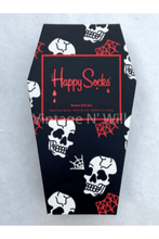 Load image into Gallery viewer, Men's Socks Halloween Coffin Box Gift Pack - Set Of 3