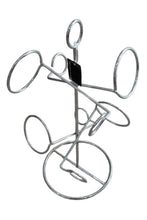 Load image into Gallery viewer, 4 Bottle Contemporary Wine Rack