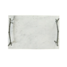 Load image into Gallery viewer, White Marble Serving Tray
