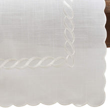 Load image into Gallery viewer, Braided &quot;Abigail&quot; Embroidery Table Runner
