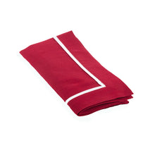 Load image into Gallery viewer, Classic Red Pleated Napkins - Set of 4
