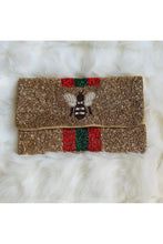 Load image into Gallery viewer, Queen Bee Beaded Clutch
