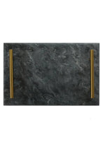 Load image into Gallery viewer, Black Marble Serving Tray
