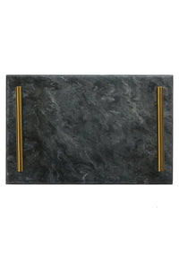 Black Marble Serving Tray