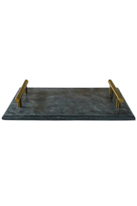 Black Marble Serving Tray