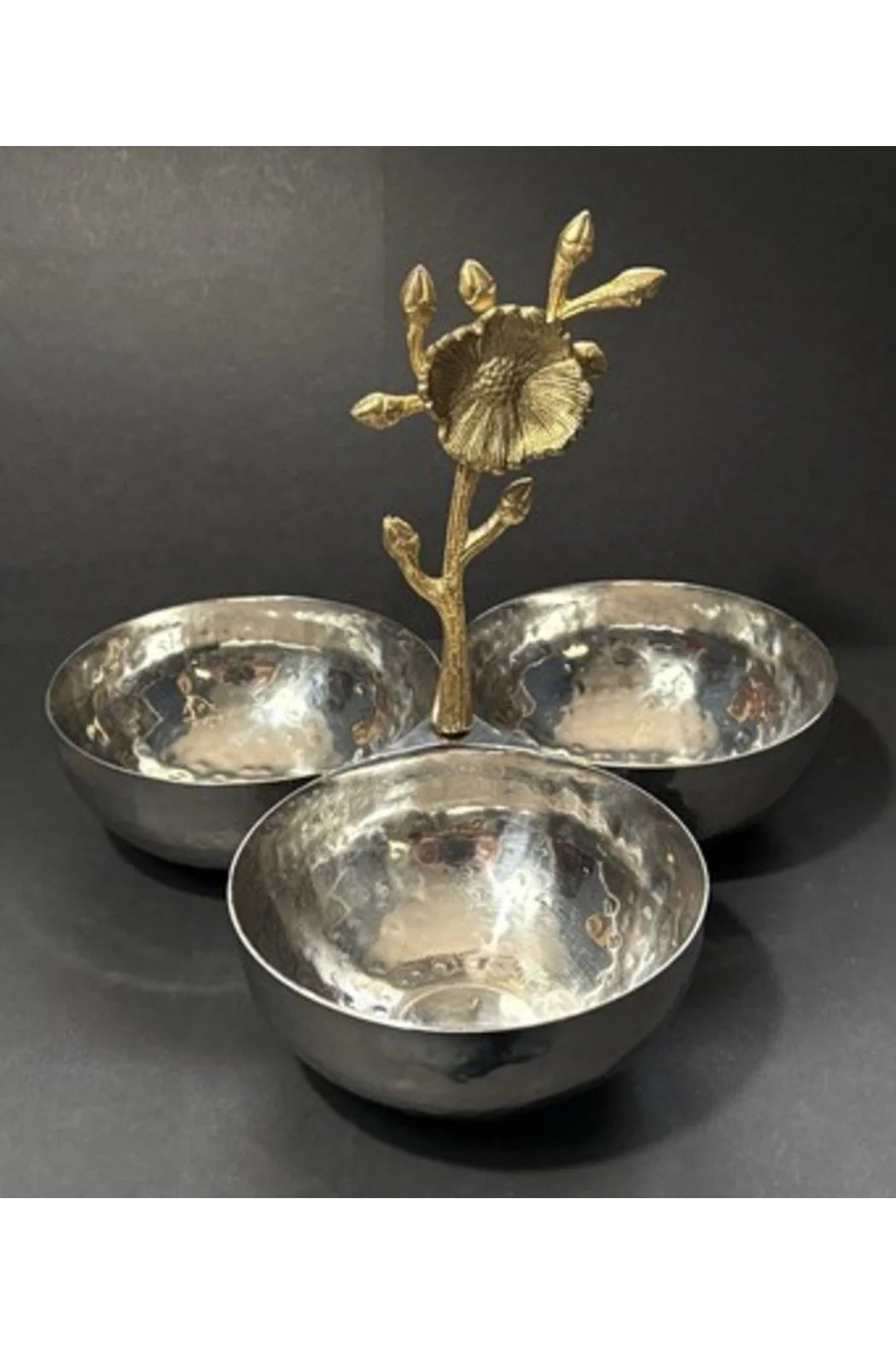 3-Section Bowl with Floral