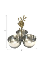 Load image into Gallery viewer, 3-Section Bowl with Floral
