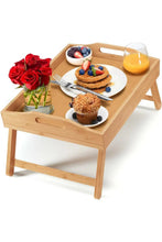 Load image into Gallery viewer, Bamboo Breakfast Bed Tray
