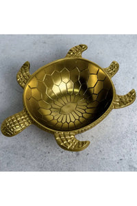 Golden Sea Turtle Bowl