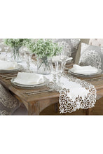 Load image into Gallery viewer, Ivory &quot;Arabella&quot; Embroidered Napkins Set Of 4
