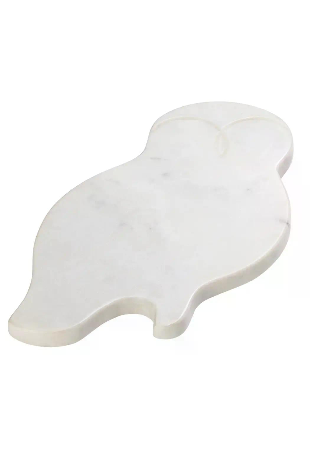 Marble Owl Serving Board
