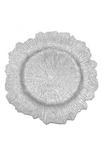 Load image into Gallery viewer, Silver Reef Acrylic Charger Dinner Plates - Set Of 6
