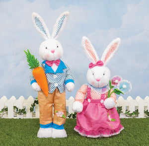 Snazzy Standing Bunnies Set