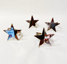 Load image into Gallery viewer, Star Napkin Rings
