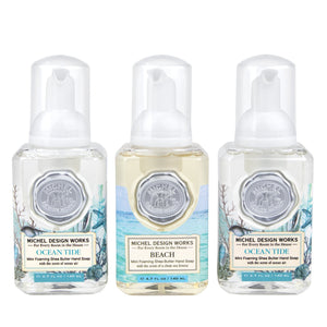 Mini Foaming Soap Set: Ocean Tide, & Beach