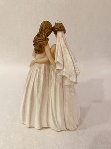 Bride & Bride Cake Topper