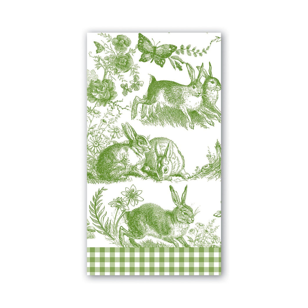 Bunny Toile Hostess Napkins