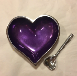 Purple Heart With Spoon