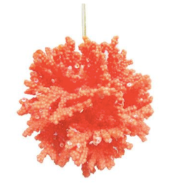 Coral Ball Ornament