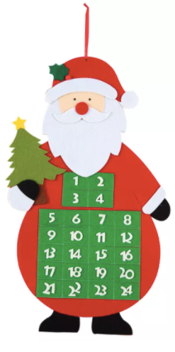 Santa Tree & Calendar
