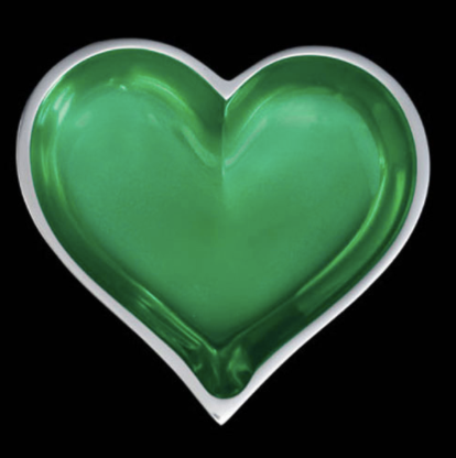 Tiny Emerald Heart