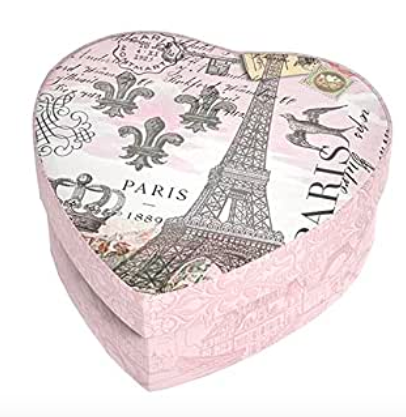 Paris Hearts Flower Gift Set