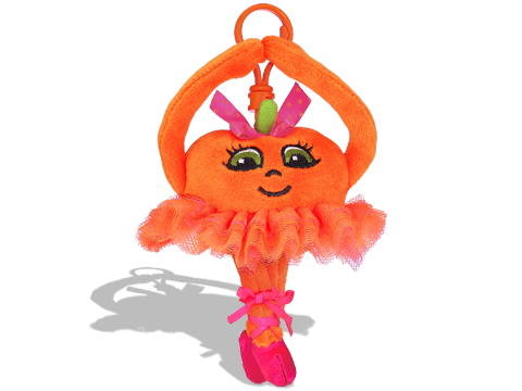 Tangerina Ballerina Super Sniffer Keychain