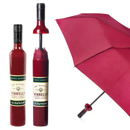 Burgundy Wine Bottle Umbrella