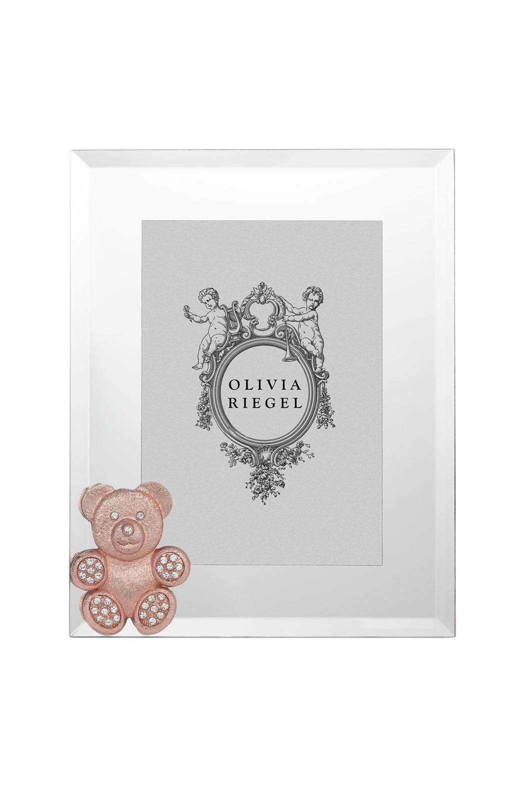 Rose Gold Teddy Bear Frame