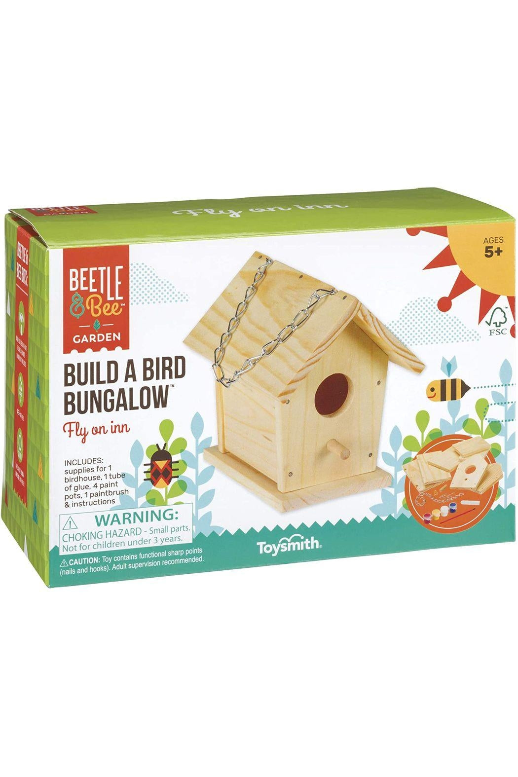 Build A Bird Bungalow