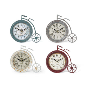 Lucius High Wheel Bicycle Clocks